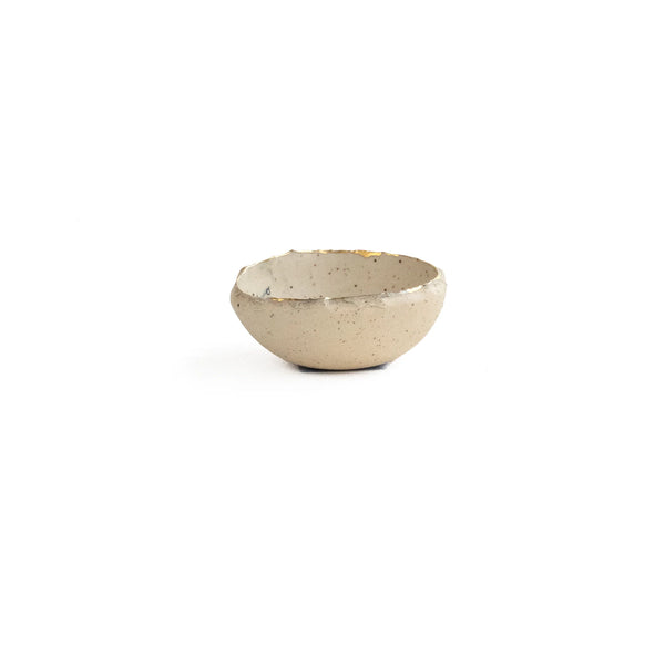 Gold Rim Promise Salt Dish, from Helen Prior