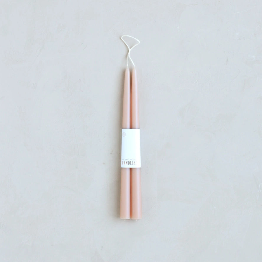 Original Dip Taper Candles in Petal, from The Floral Society