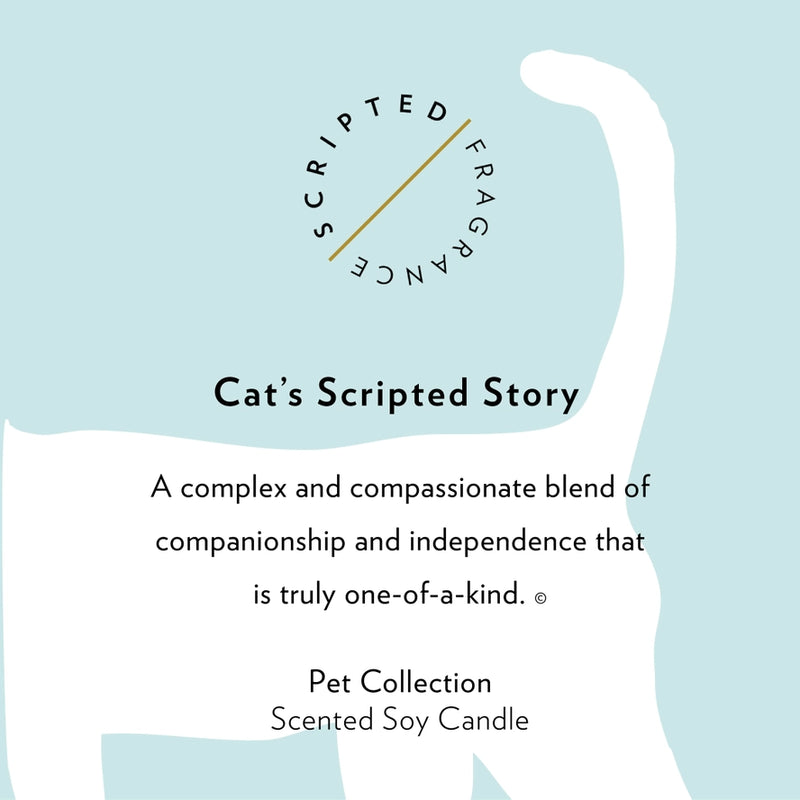 Cat Pet Soy Candle, from Scripted Fragrence