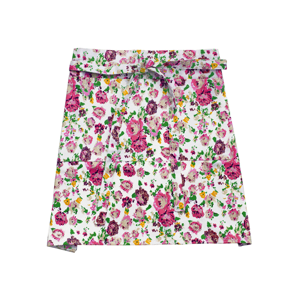 Half Garden Apron in Rose, from Womanswork