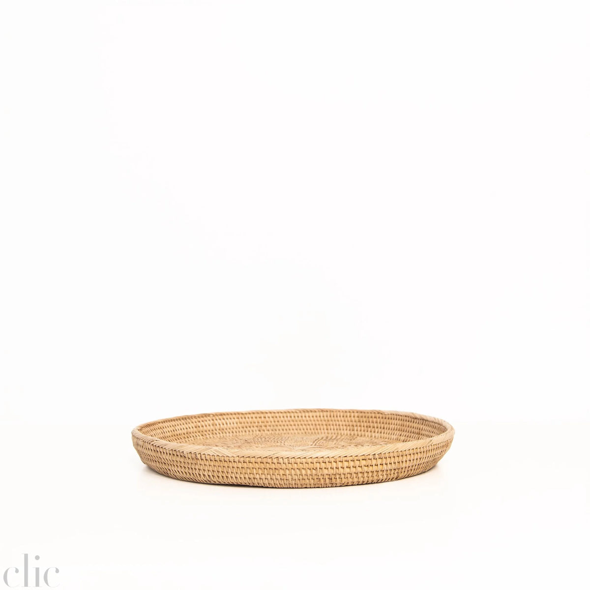 Rattan Round Serving Tray, from Baskets of Cambodia