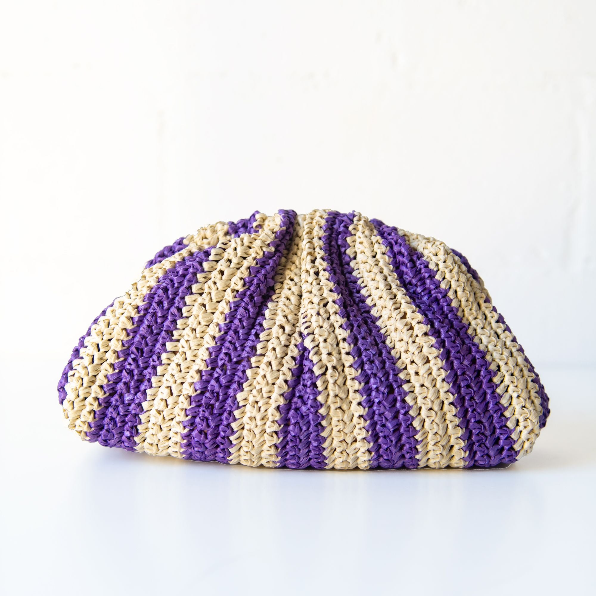 Game Crochet Bag in Violet, from Maria La Rosa