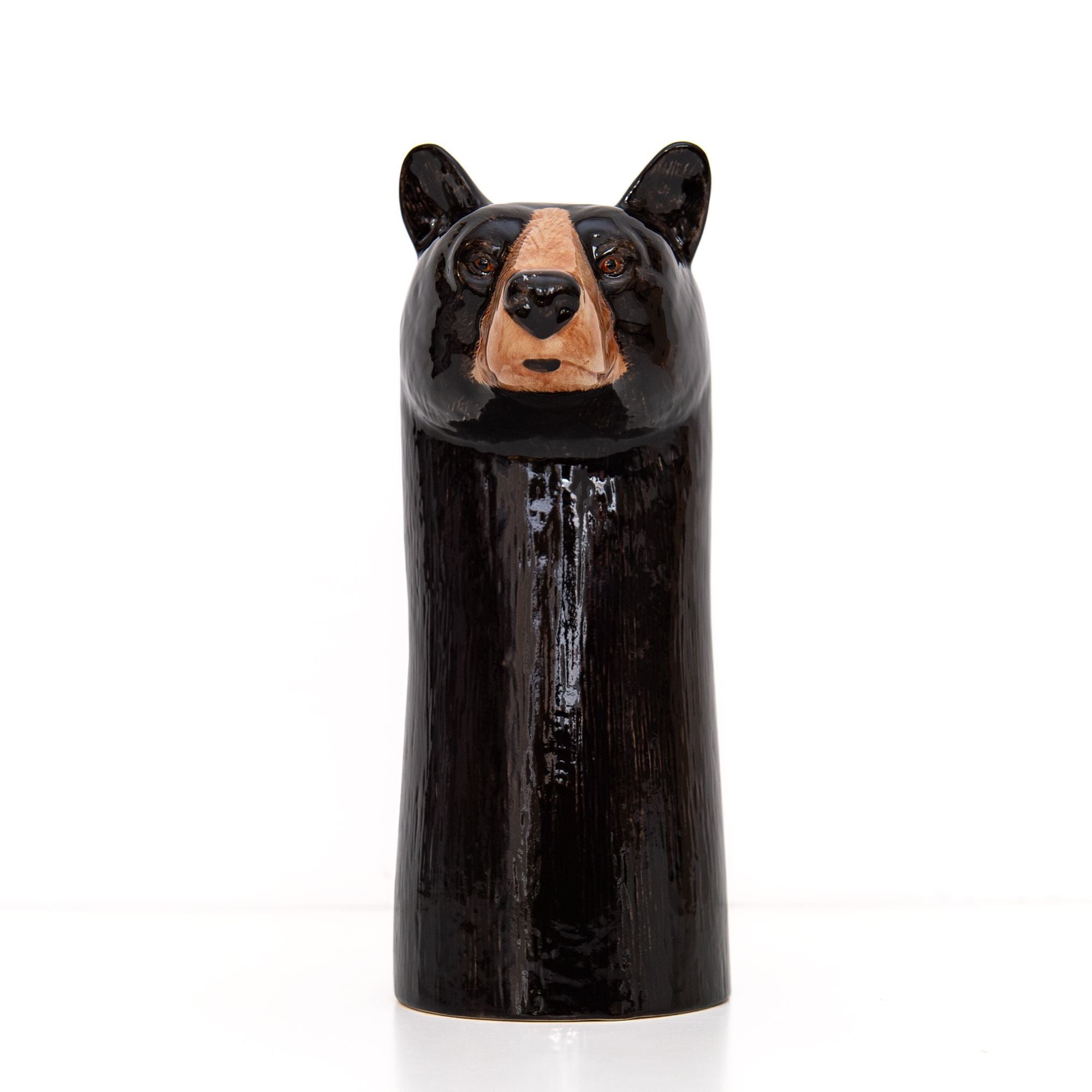 Black Bear Flower Vase, from Quail Ceramics