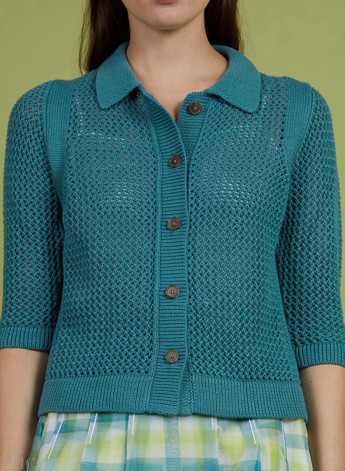 Rio Cardigan in Ocean, from Love Binetti