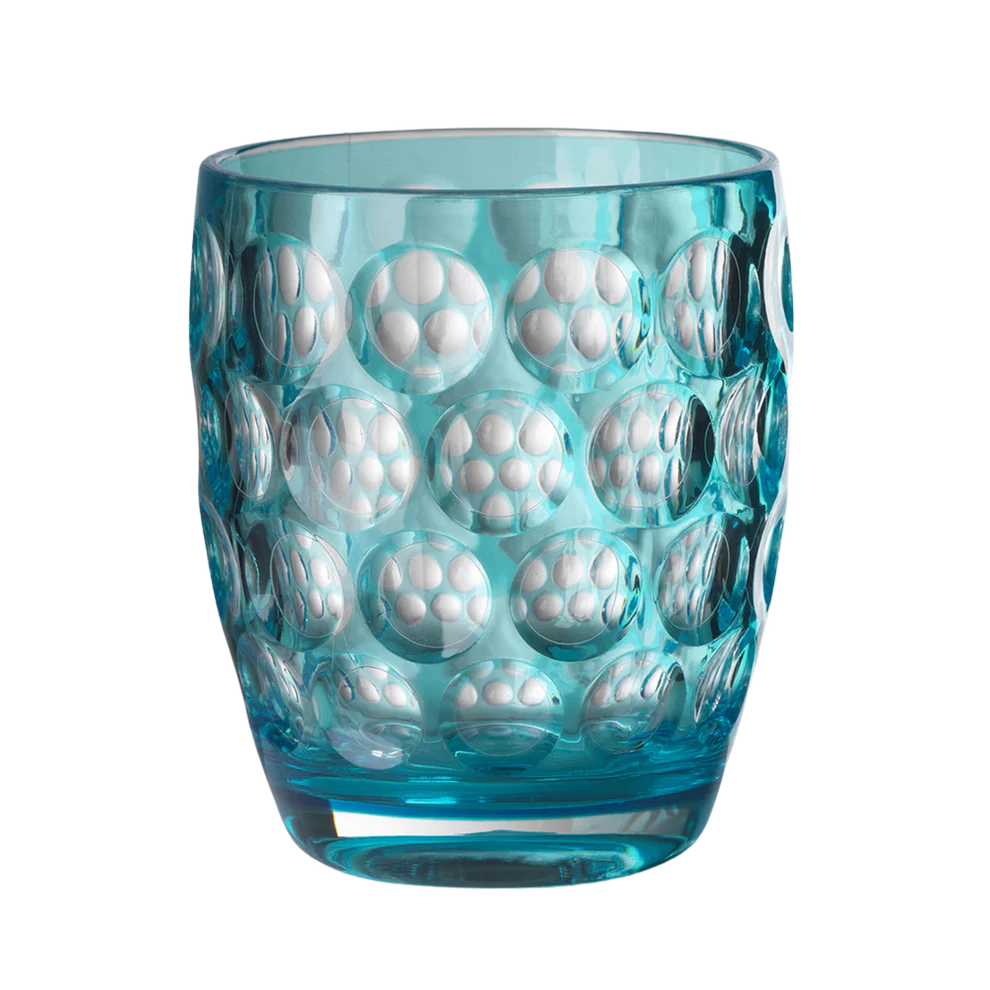 Lente Tumbler in Turquoise, from Mario Luca Giusti
