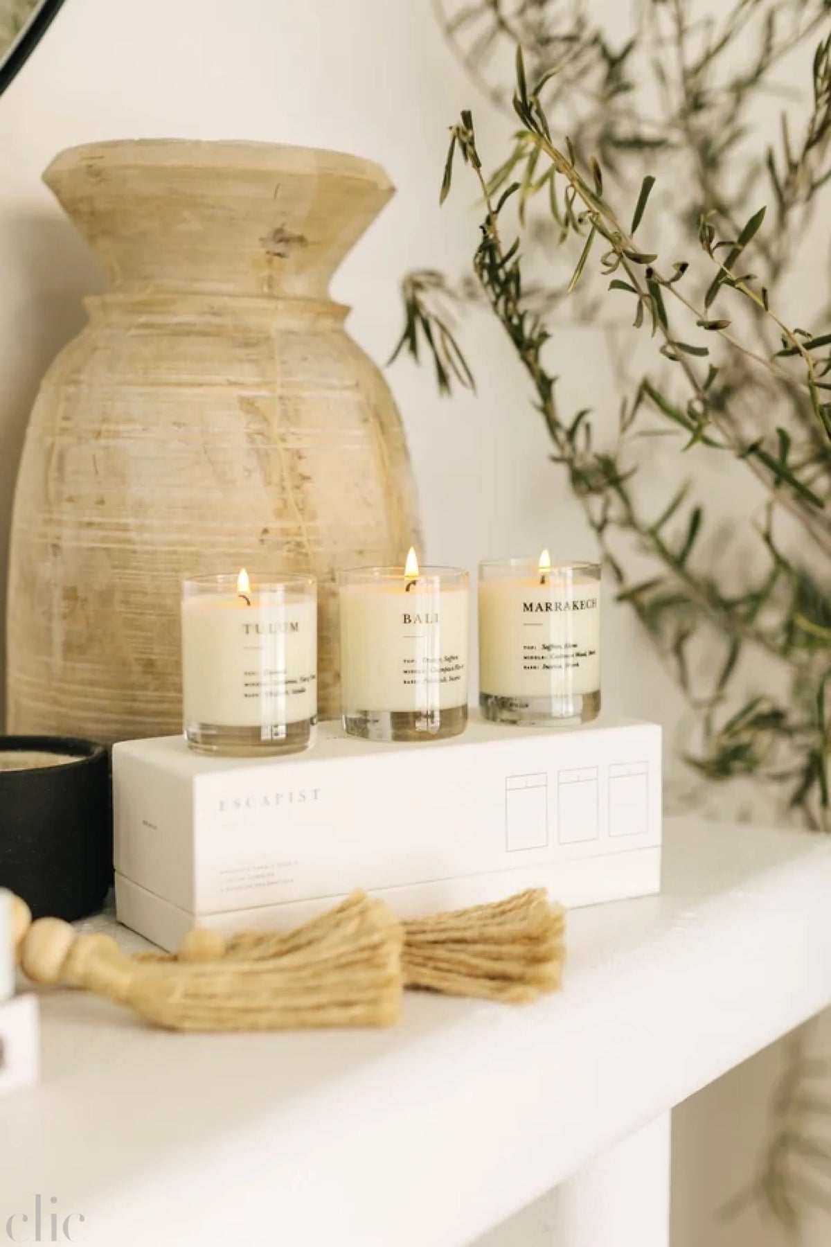 Wanderlust Mini Candle Gift Set, from Brooklyn Candle Studio