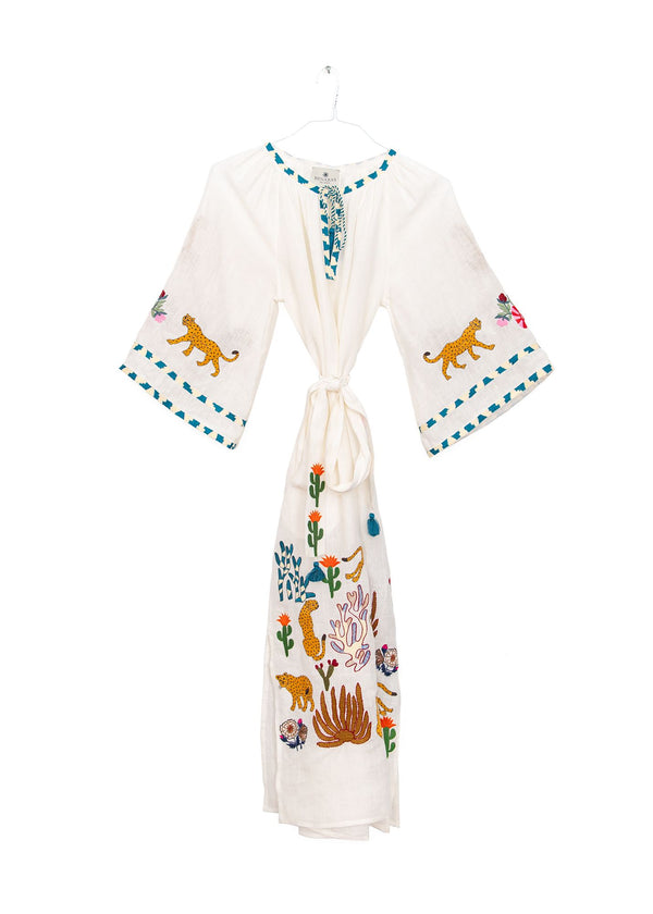 Congo Veronica Dress in Natural, from Benars by Citrus