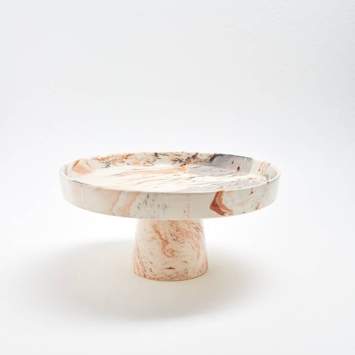 Marble Cake Stand, from Egg Back Home