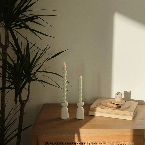 Mayu Taper Candle Holder, from Hello Homeboy