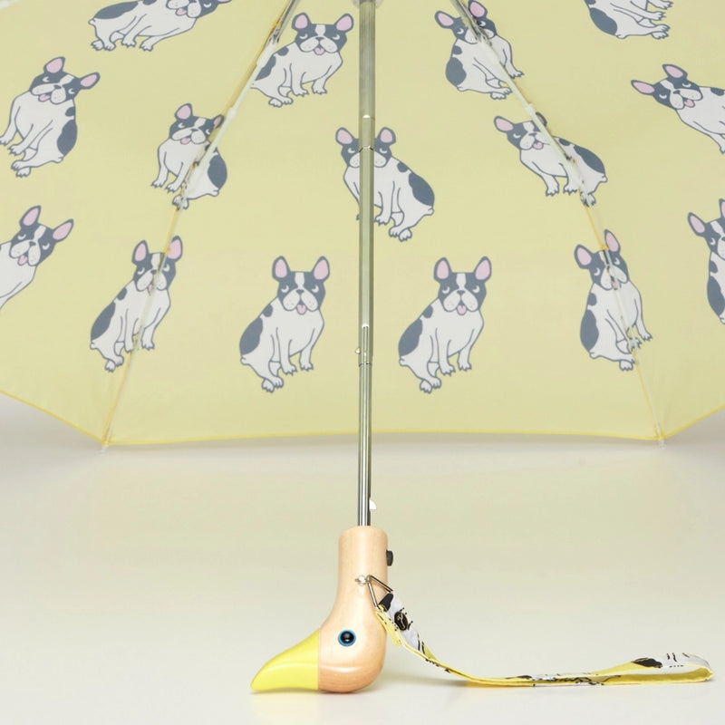 Compact French Bulldog Umbrella in Yellow, from Original Duckhead