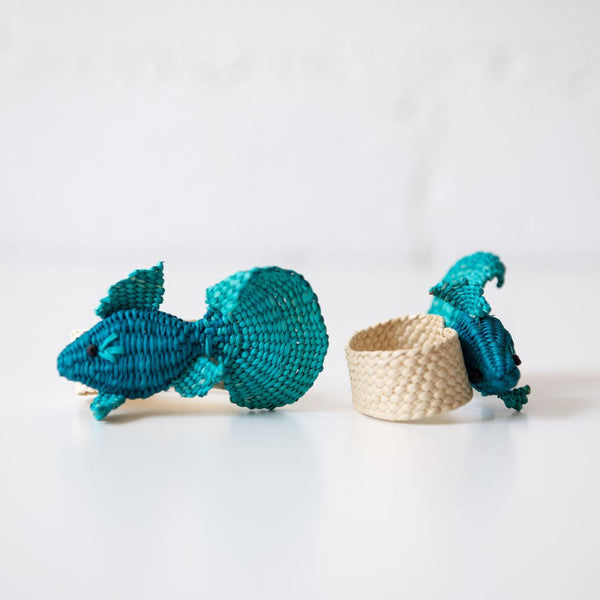 Ballerina Fish Napkin Ring, from Coro Cora