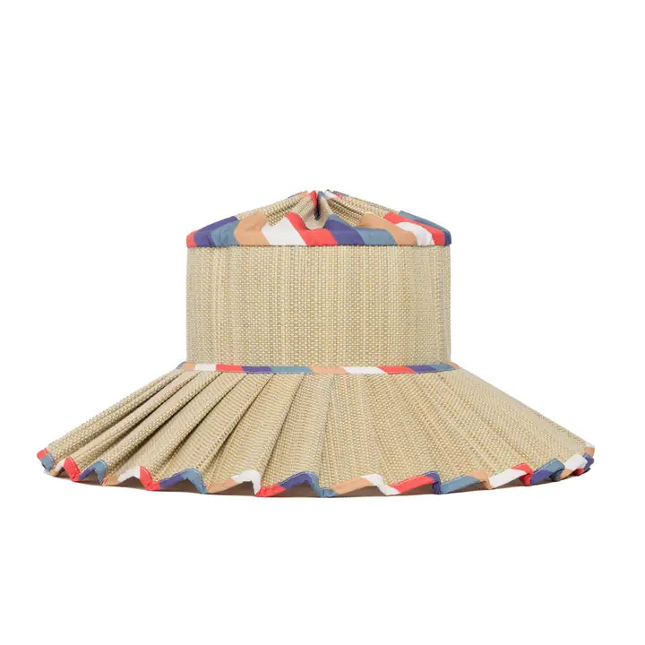Luxe Carpi Maxi Hat in Umbrella, from Lorna Murray