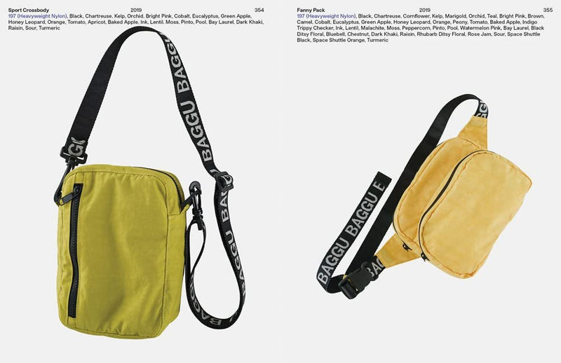Baggu sport crossbody chartreuse Clearance