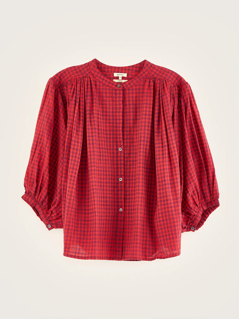 Ink 42 Blouse in Red, from Bellerose