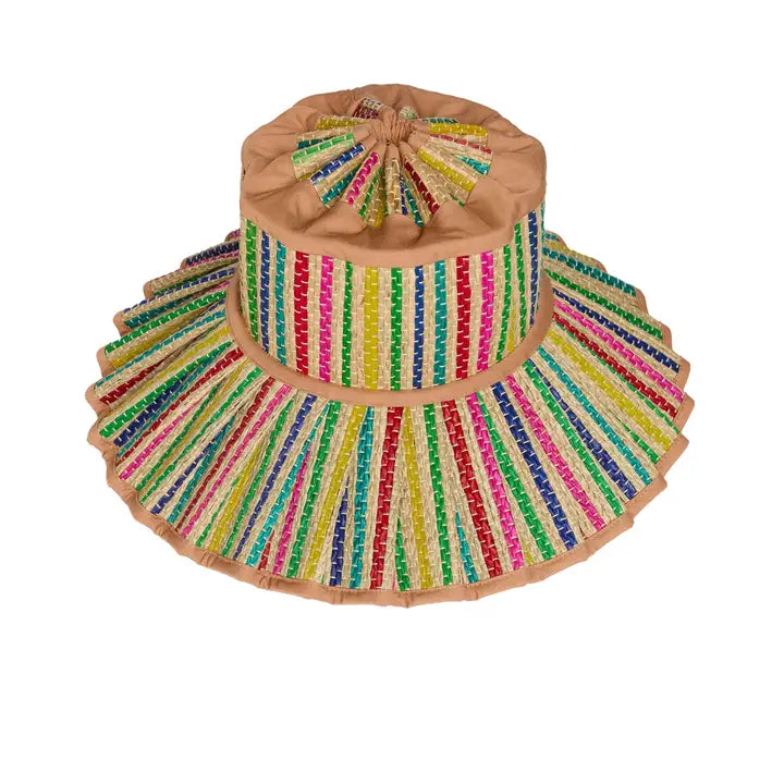 Luxe Capri Maxi Hat in Tropical Tan, from Lorna Murray