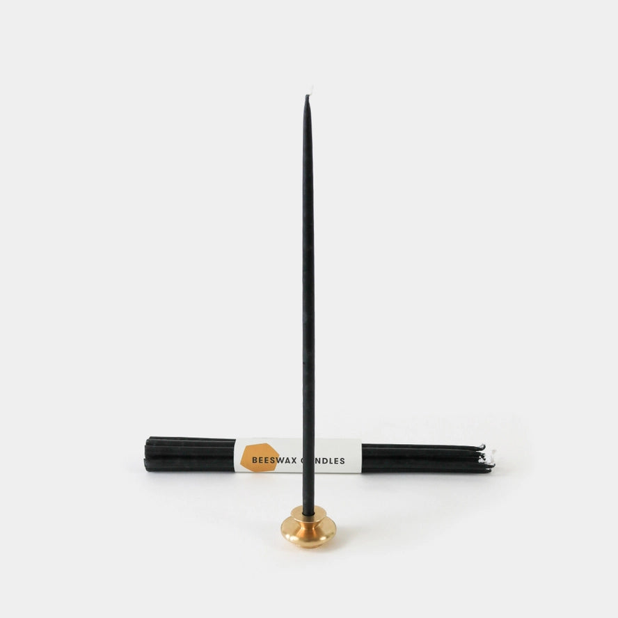 Beeswax Candles Pack of 7 in Black, from 54 Celsius