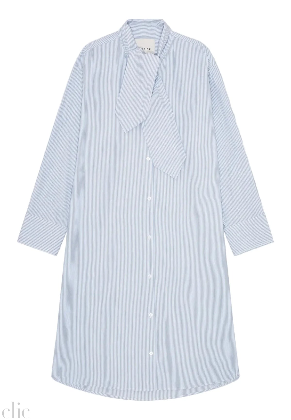 Eden Dress in Blue Stripe, from Herskind