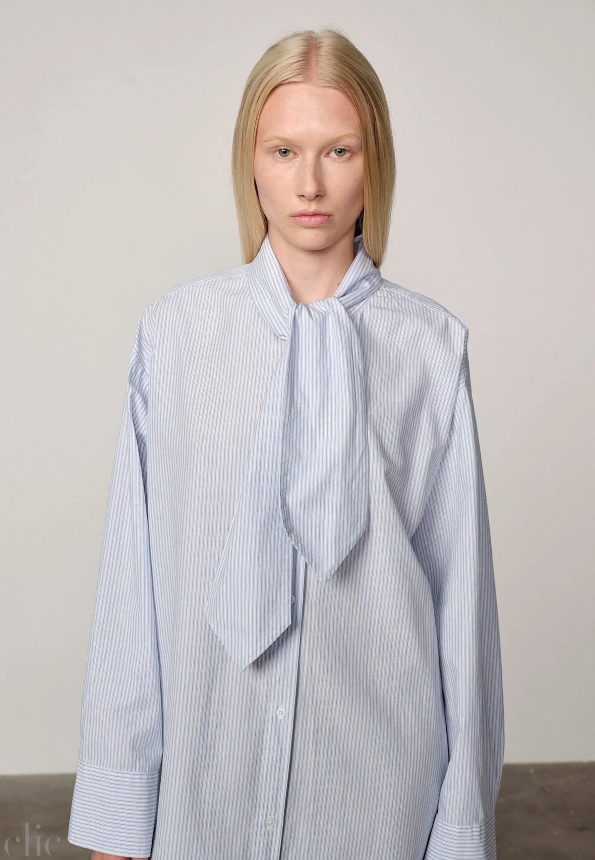 Eden Dress in Blue Stripe, from Herskind