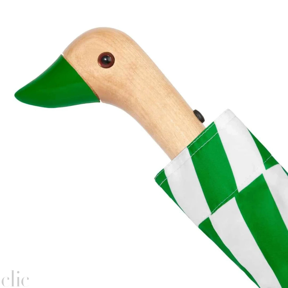 Compact Umbrella in Kelly Bars, from Original Duckhead