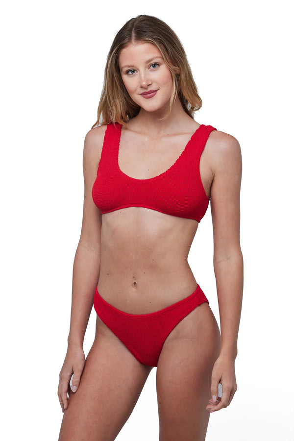 Barcelona Bottom in Red, from Love & Bikinis