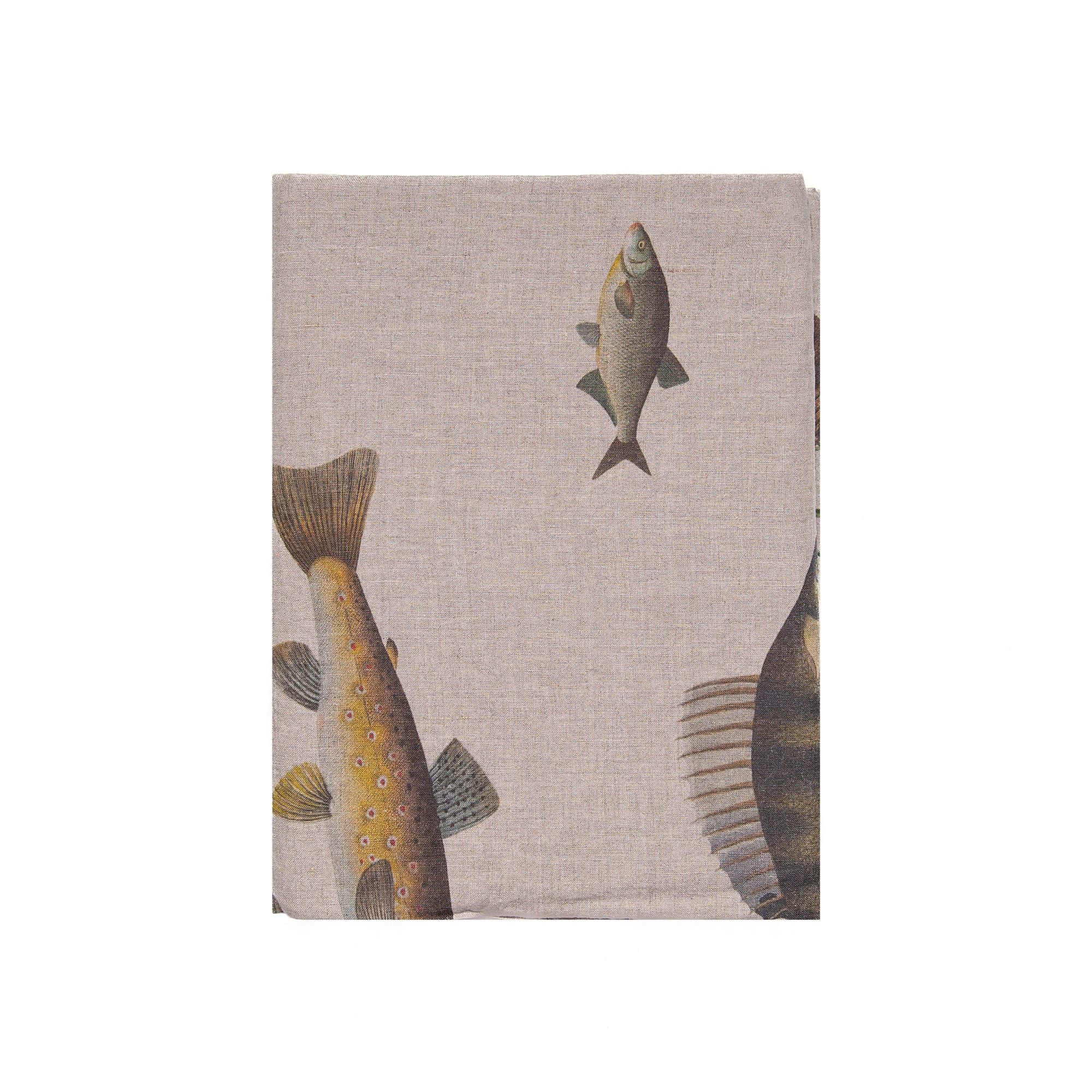 Freshwater Fish Tablecloth, from Linoroom