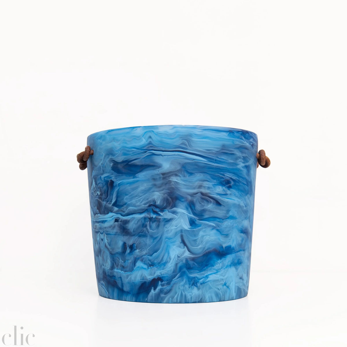 Ice Bucket in Denim Swirl, from Nashi Home