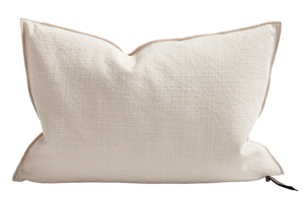 Canvas Towani 40 x 60 Pillow in Latte, from Maison De Vacnaces