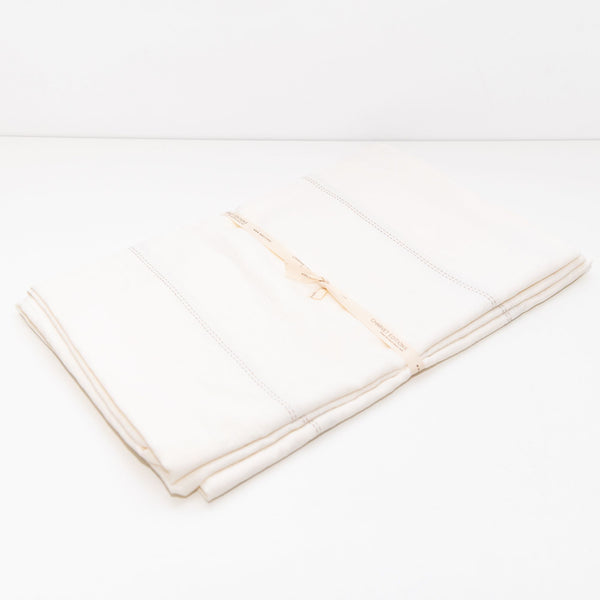 Rythmo Tablecloth in Ficelle, from TRP Charvet