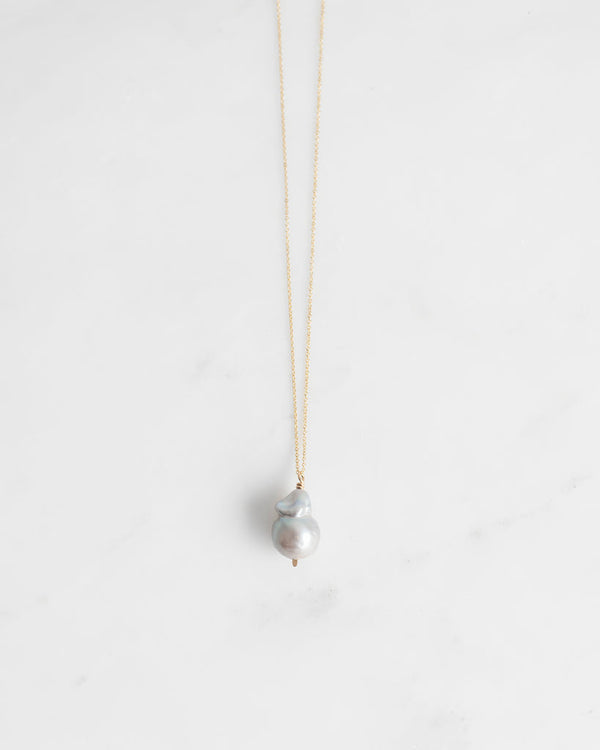 Baroque Pearl Drop Necklace, from Mary MacGill