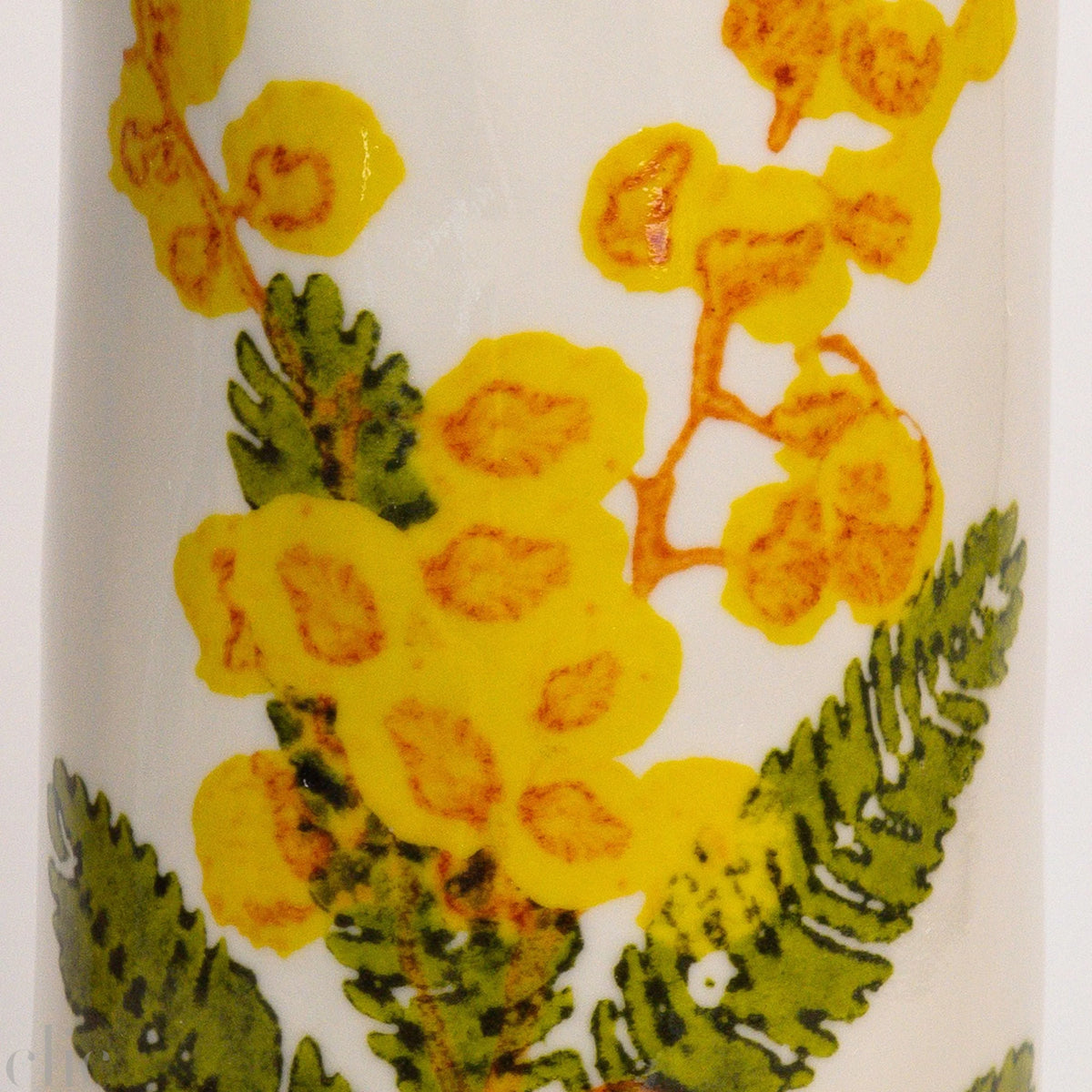 Large Mimosa Vase, from Bertozzi
