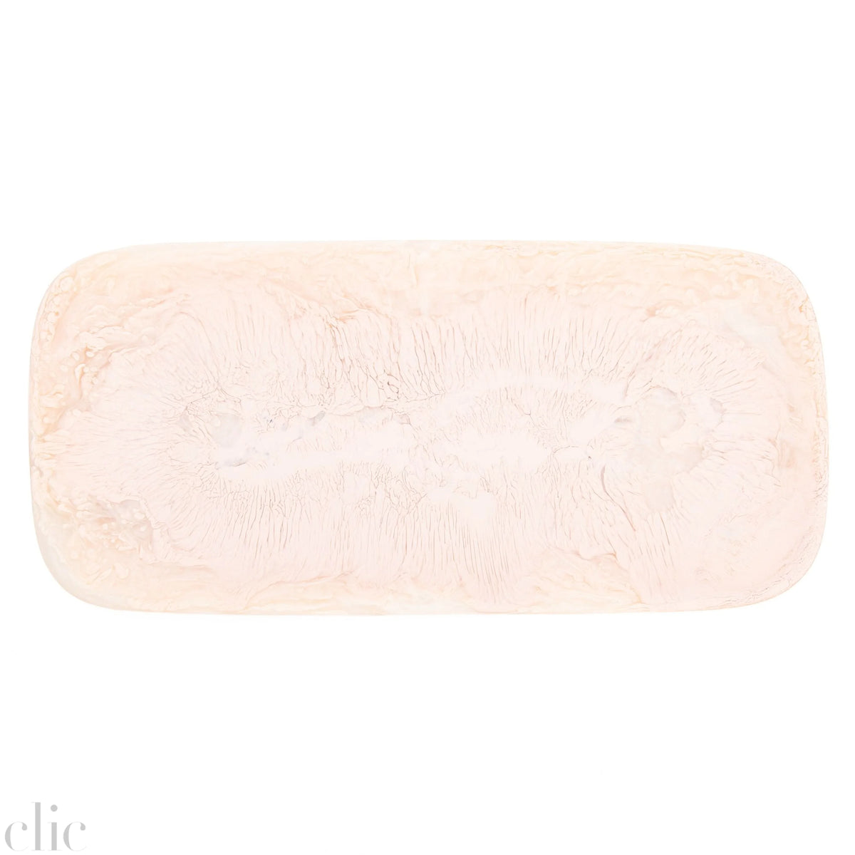 Classical Rectangle Platter in Blush Swirl, from Nashi Home