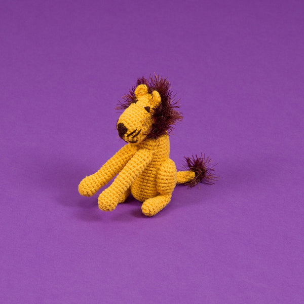 Hand Crochet Lion, from Ware of the Dog