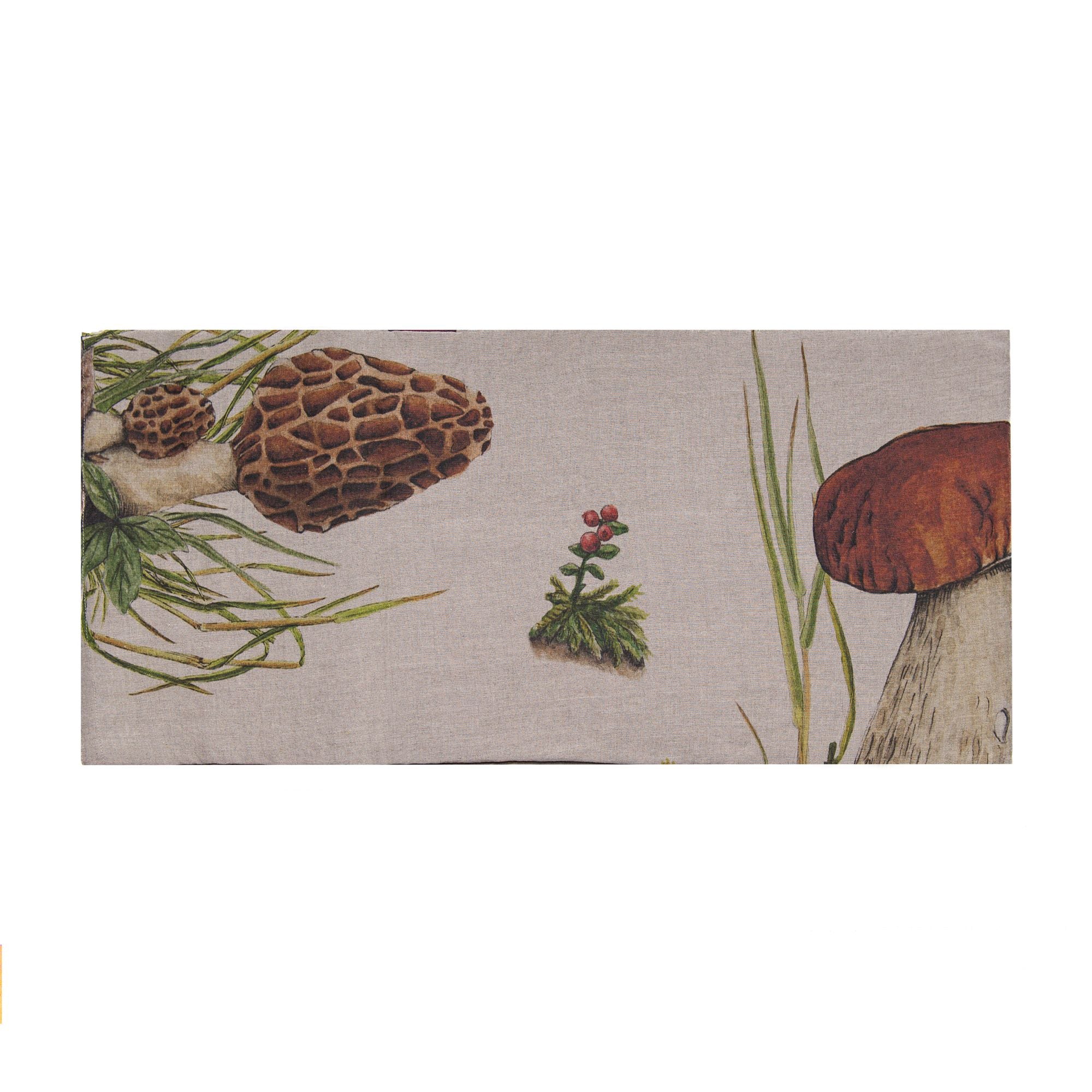 Forest Mushrroms Tablecloth, from Linoroom