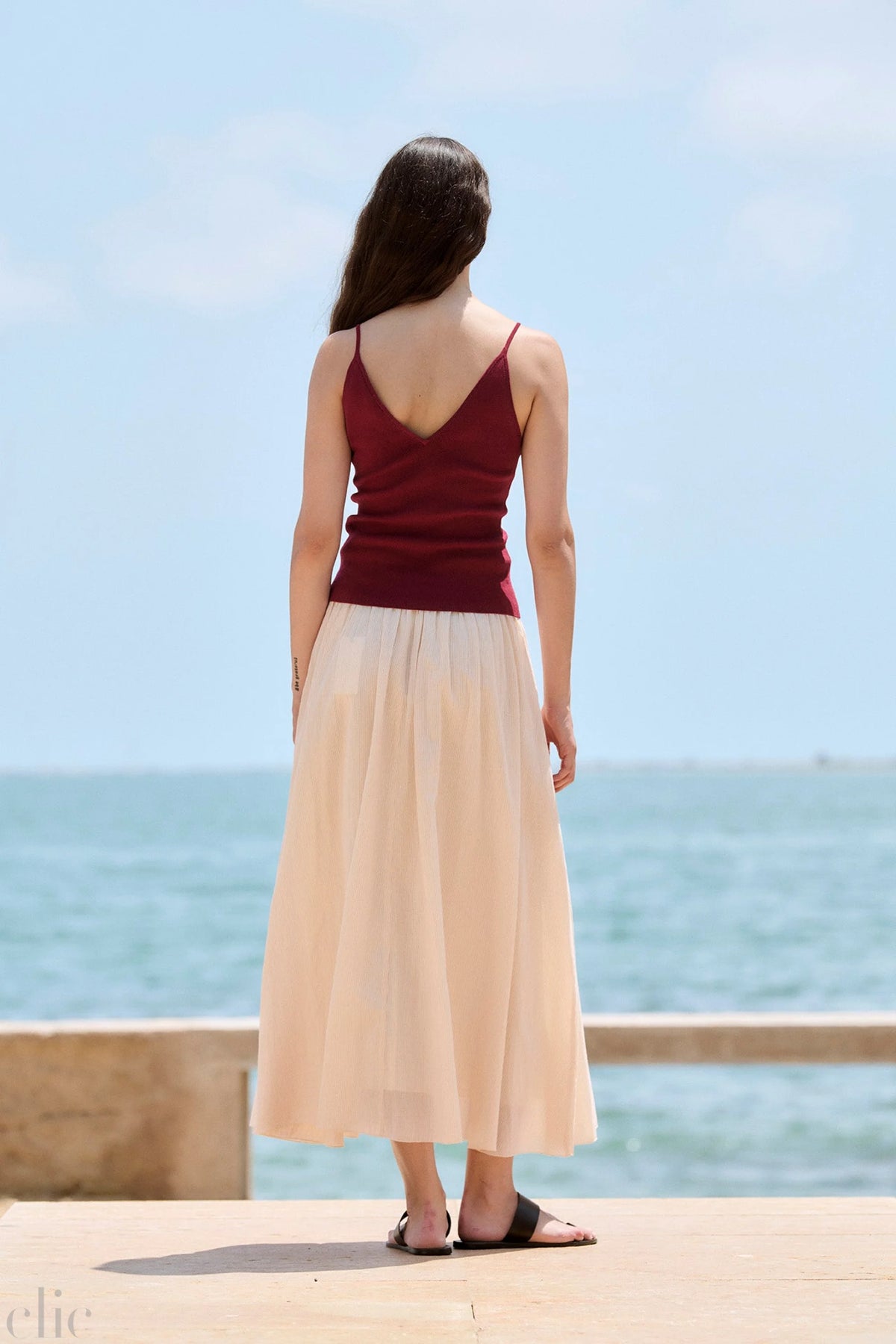 Midi Stripe Skirt from Sita Murt