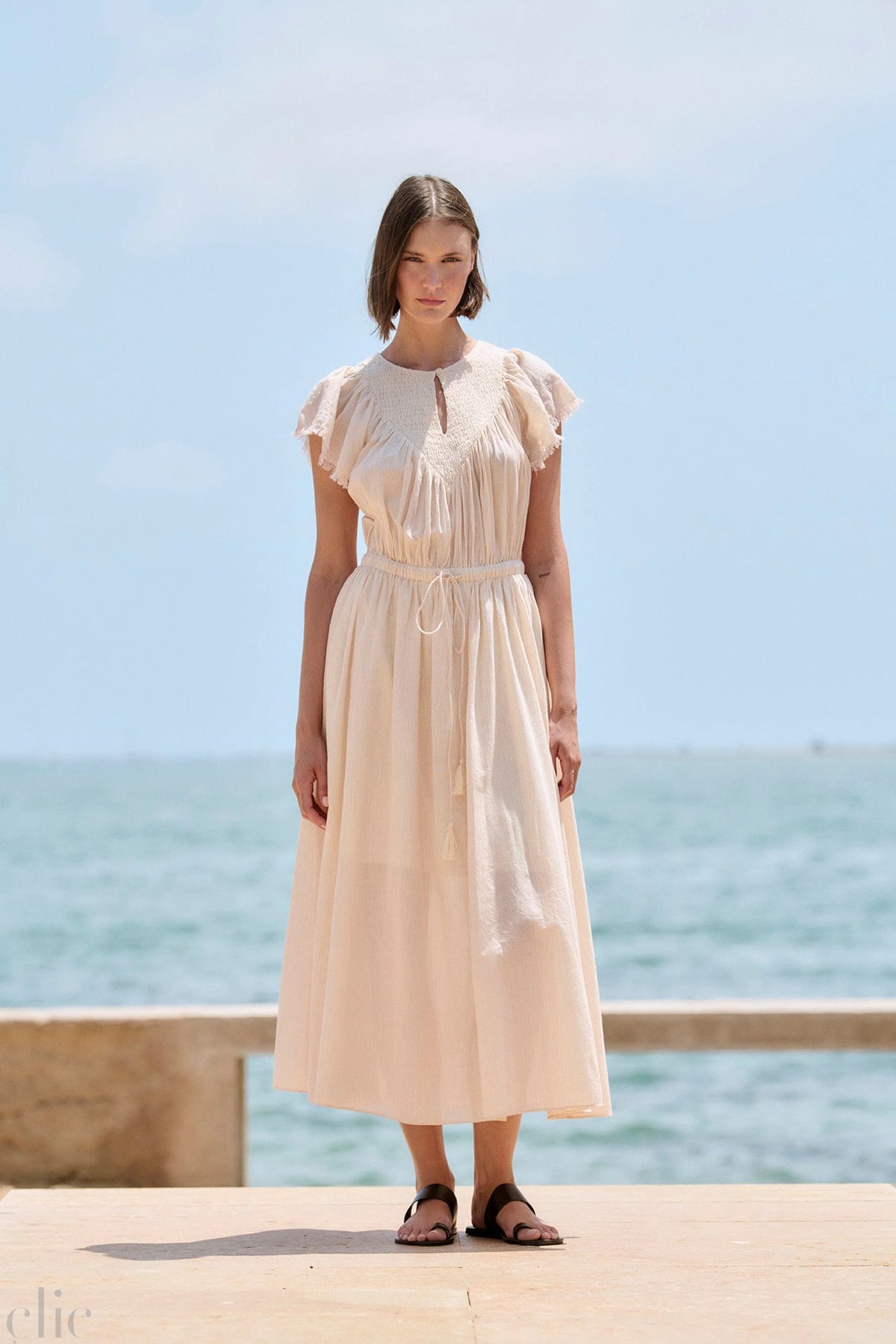 Midi Stripe Dress, from Sita Murt