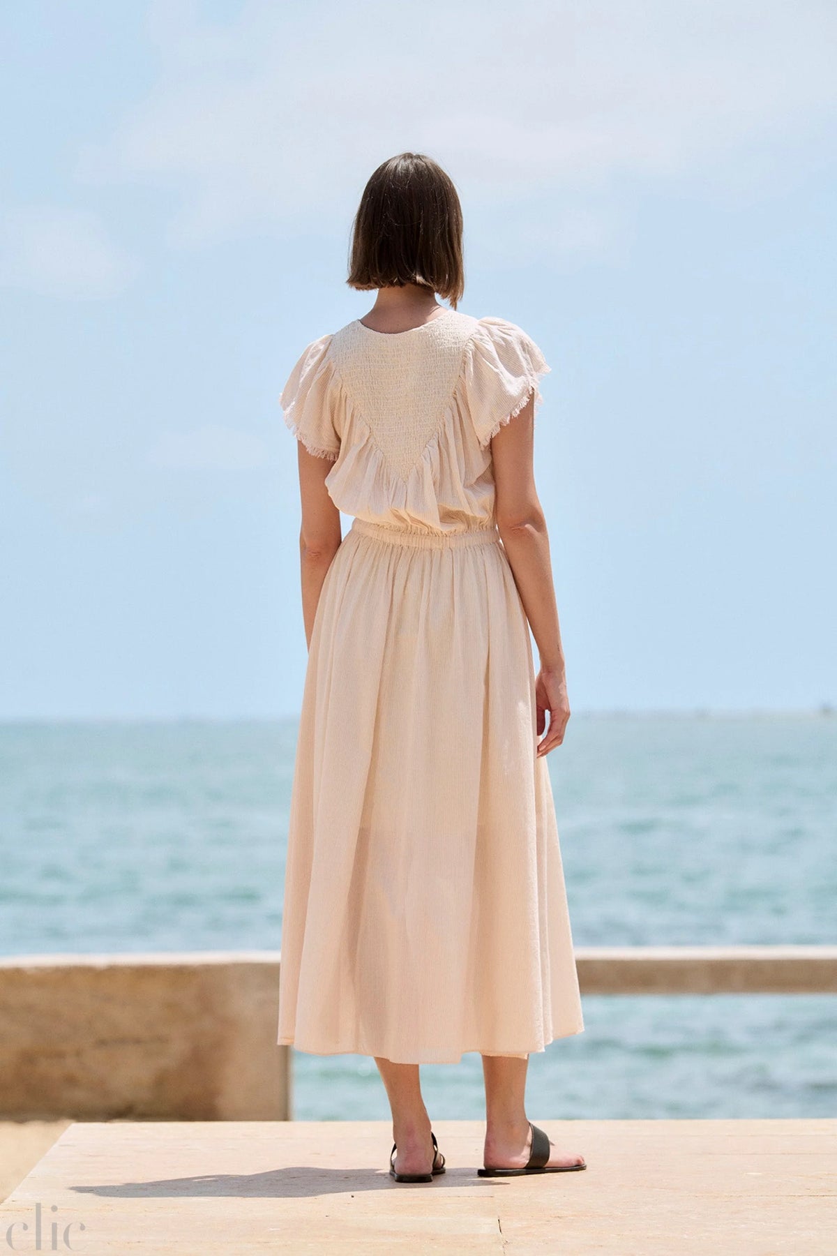 Midi Stripe Dress, from Sita Murt