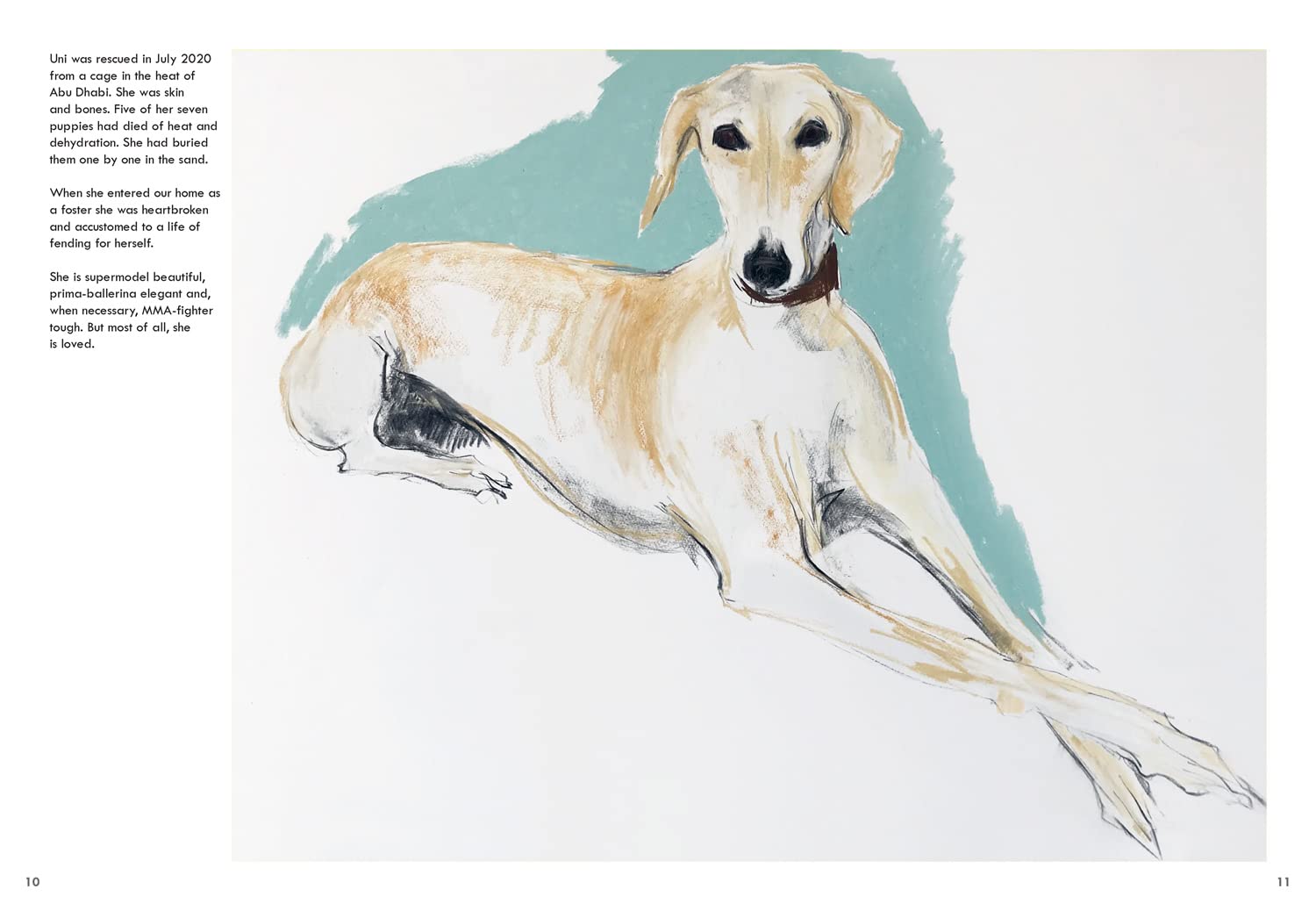 Rescue Dogs: A beautiful portraiture book of man’s best friend, the perfect gift for artists and dog lovers alike