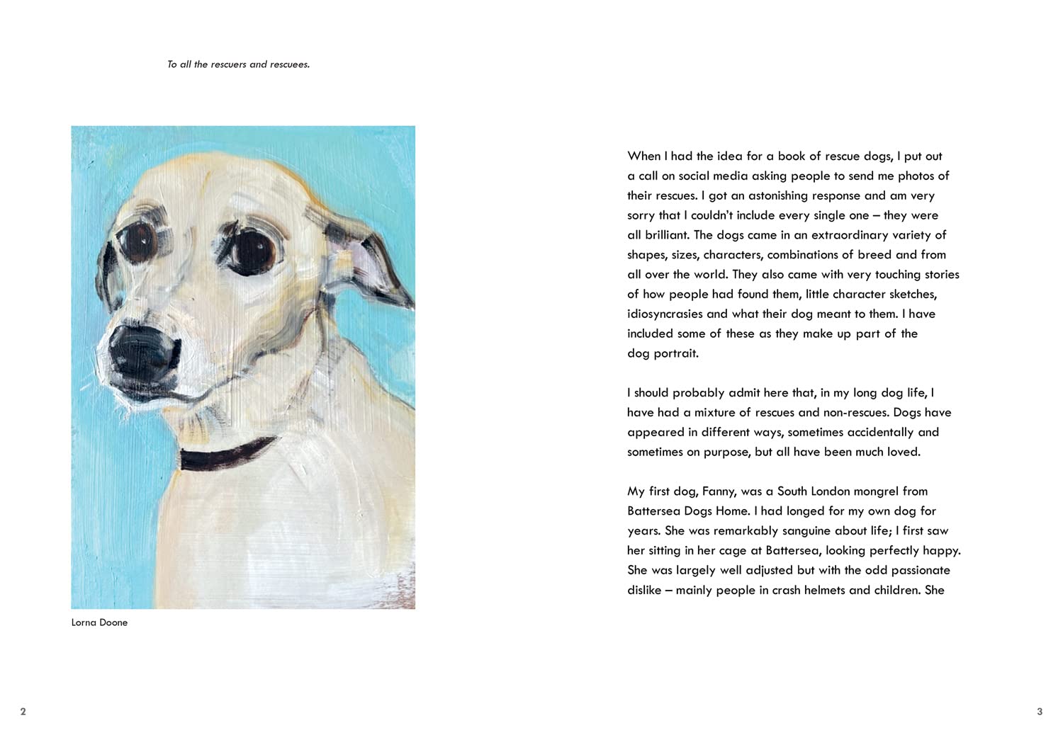 Rescue Dogs: A beautiful portraiture book of man’s best friend, the perfect gift for artists and dog lovers alike