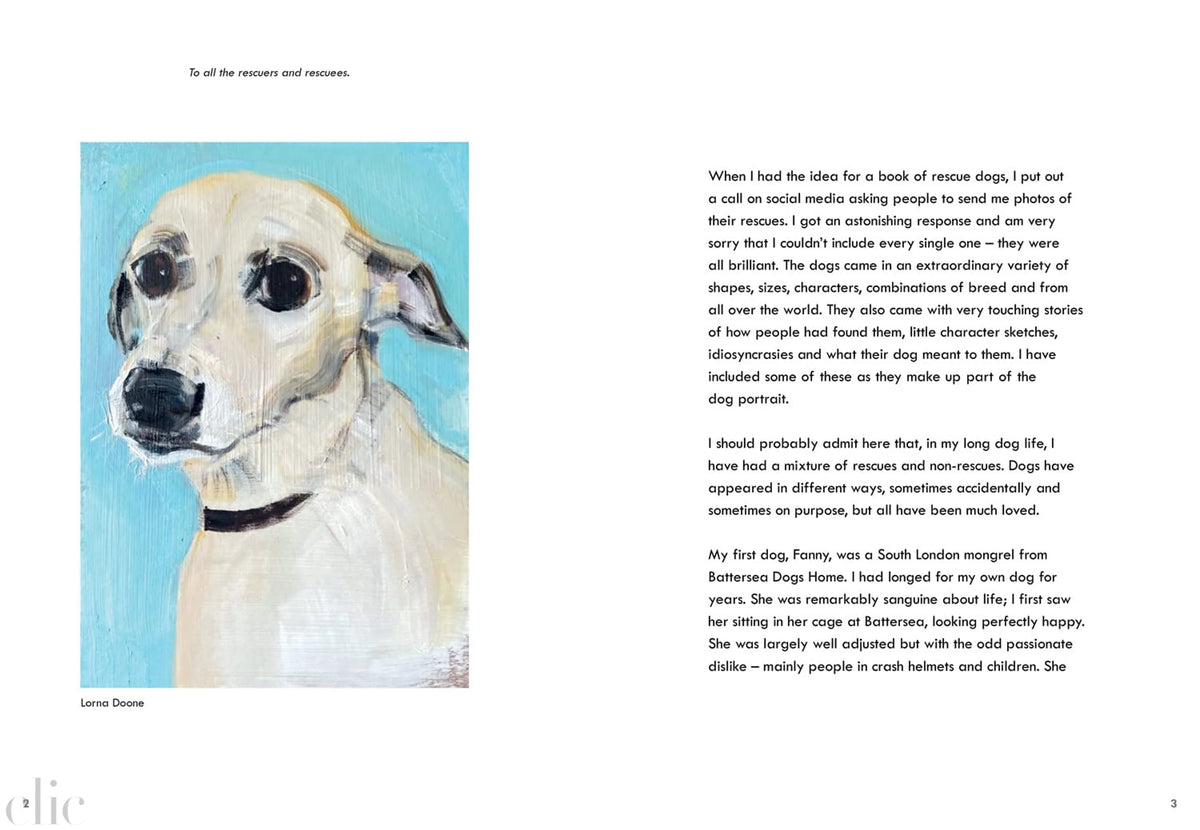 Rescue Dogs: A beautiful portraiture book of man’s best friend, the perfect gift for artists and dog lovers alike