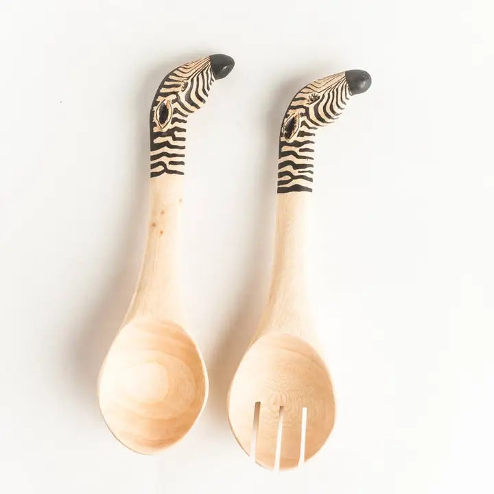 Zebra Salad Server, from Creative Women