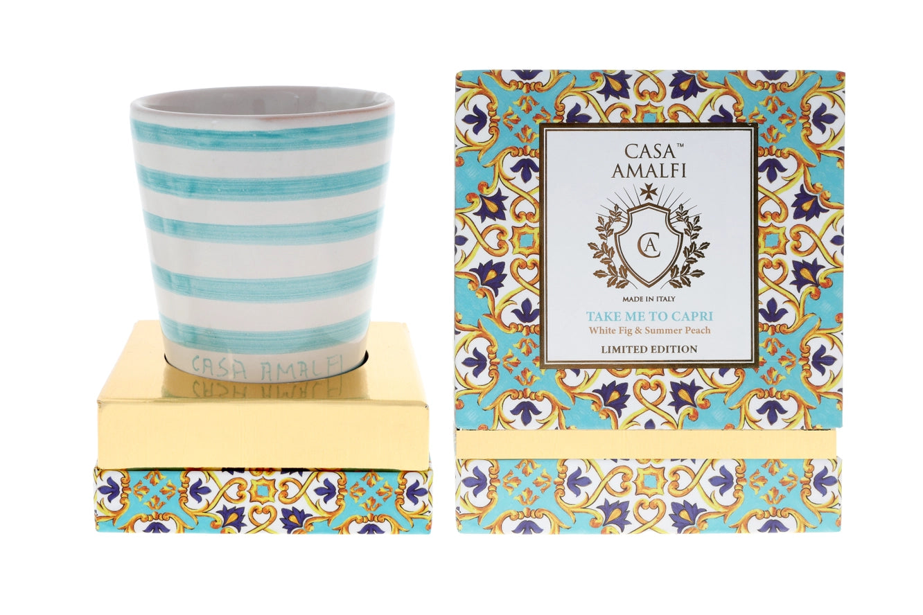 Take Me To Capri Candle, from Casa Amalfi