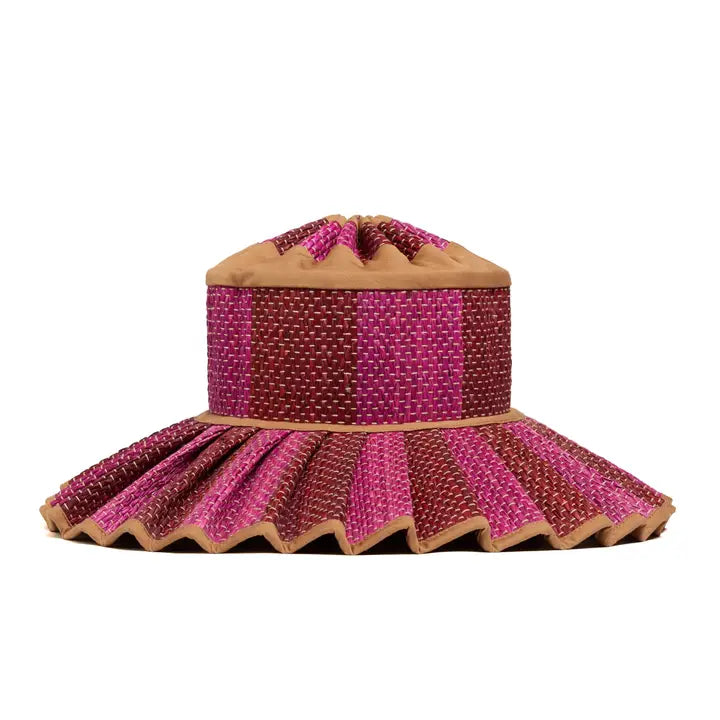 Island Capri Maxi Hat in Caramel, from Lorna Murray