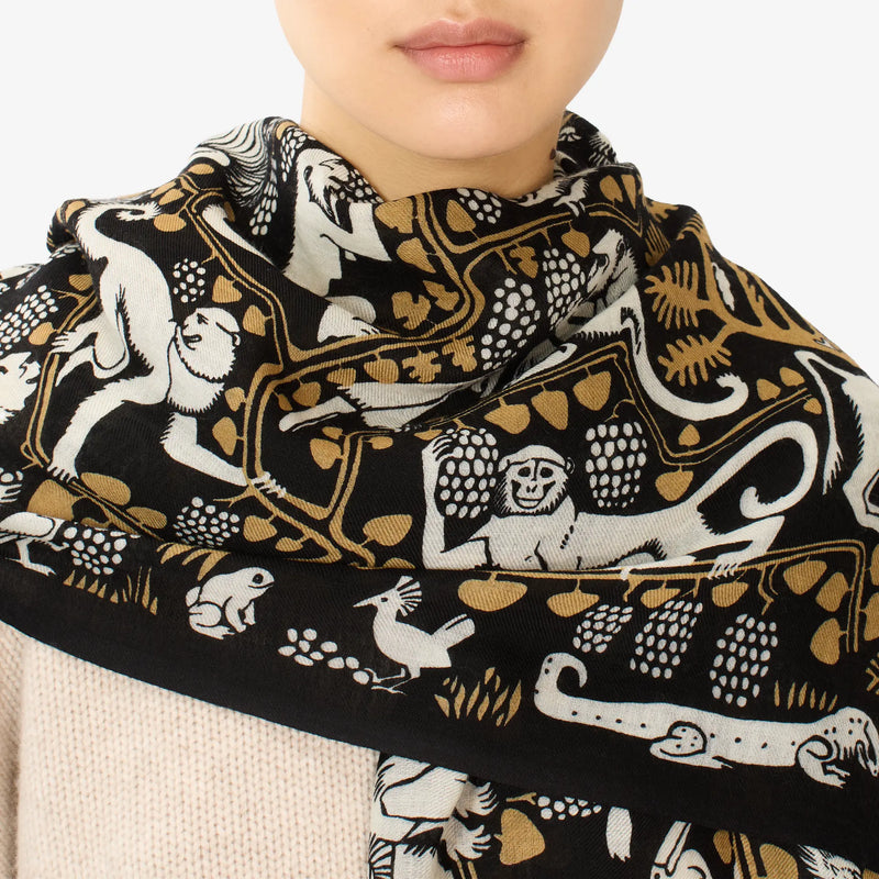 Ludwig Scarf in Yellow, from Inoui Editions