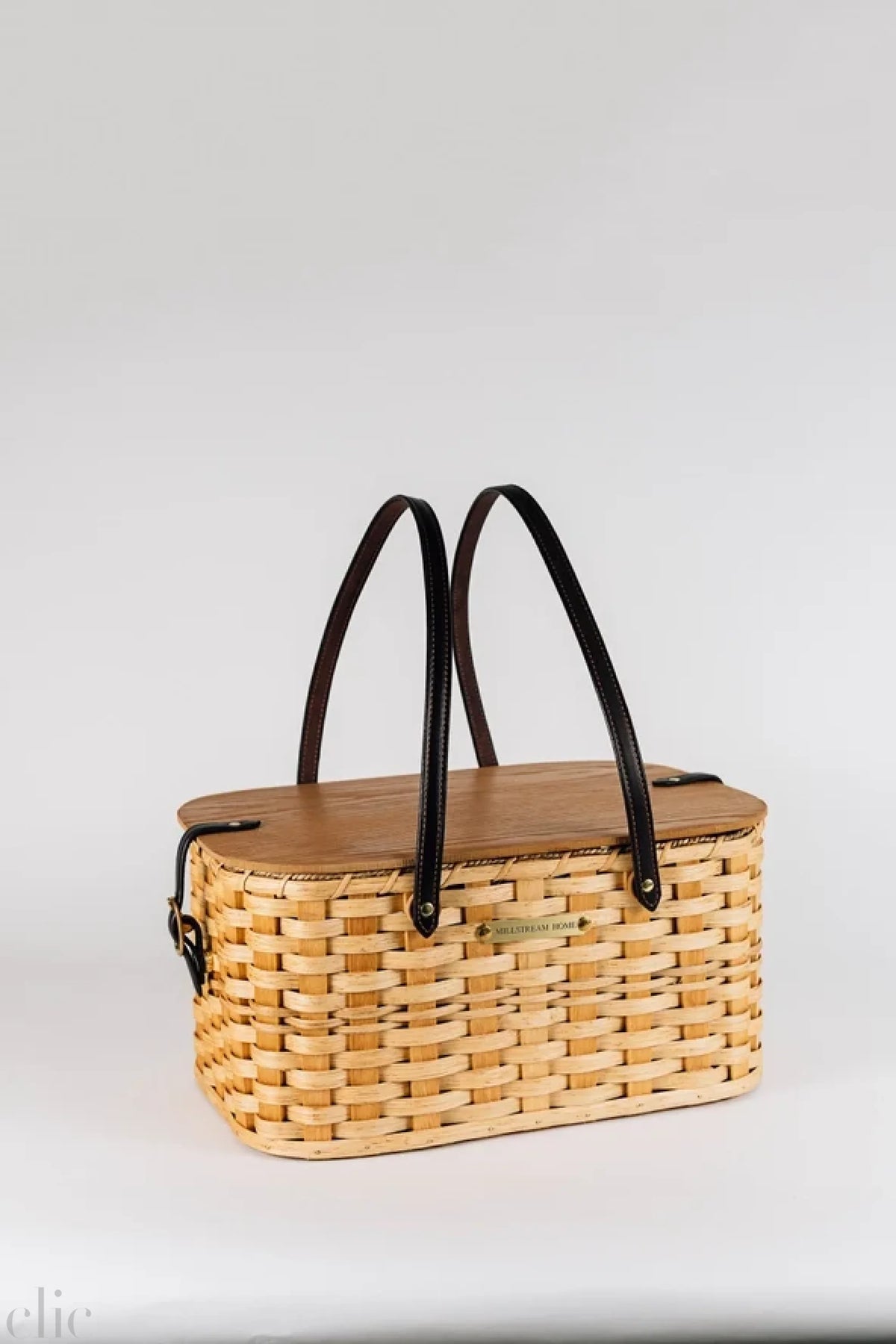 The Linda Sue Picnic Basket in Natural