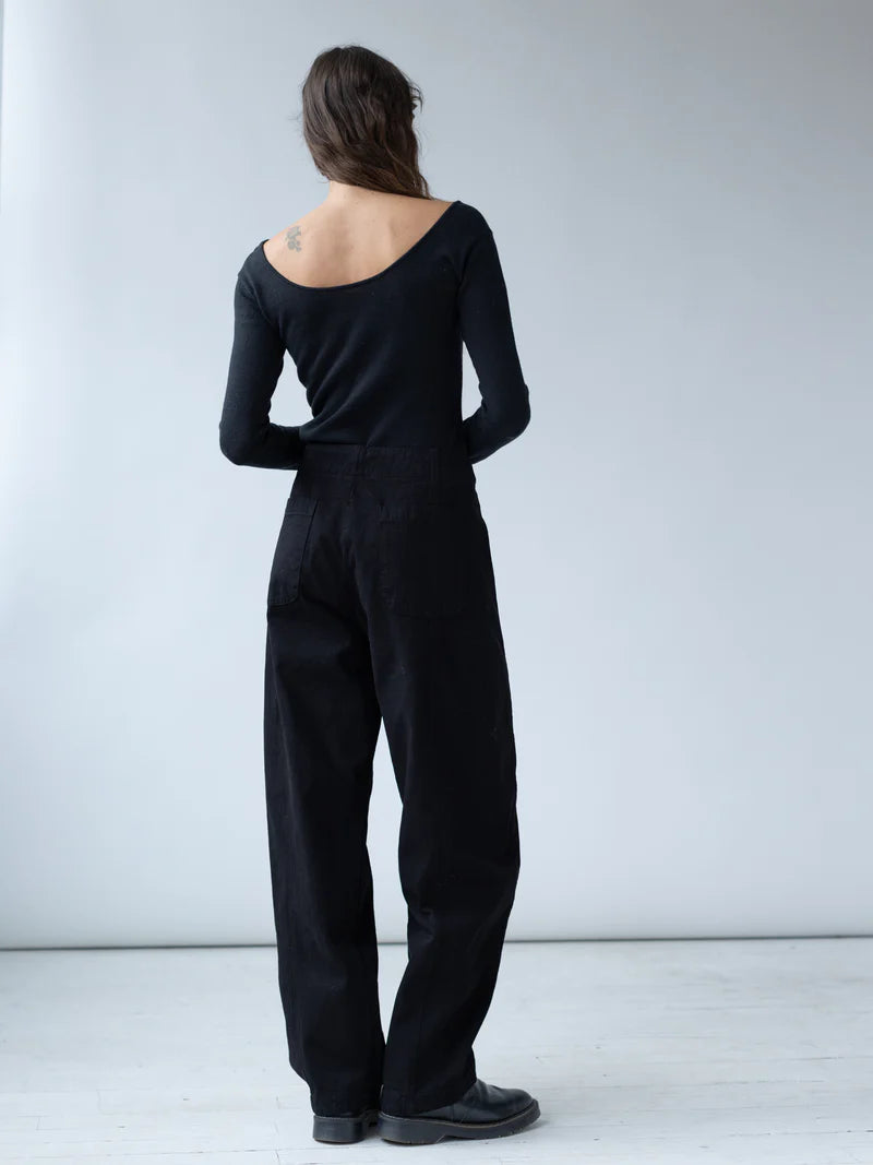 Arc Denim Pant in Onyx, from Shaina Mote