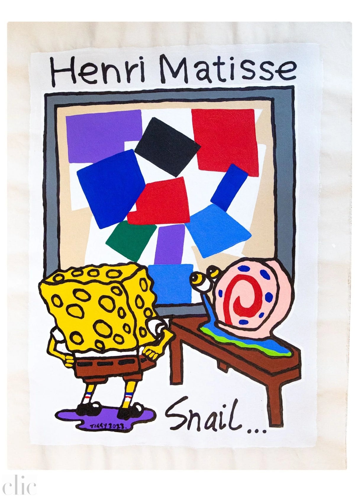 Henri Matisse Snail by Tiggy Ticehurst