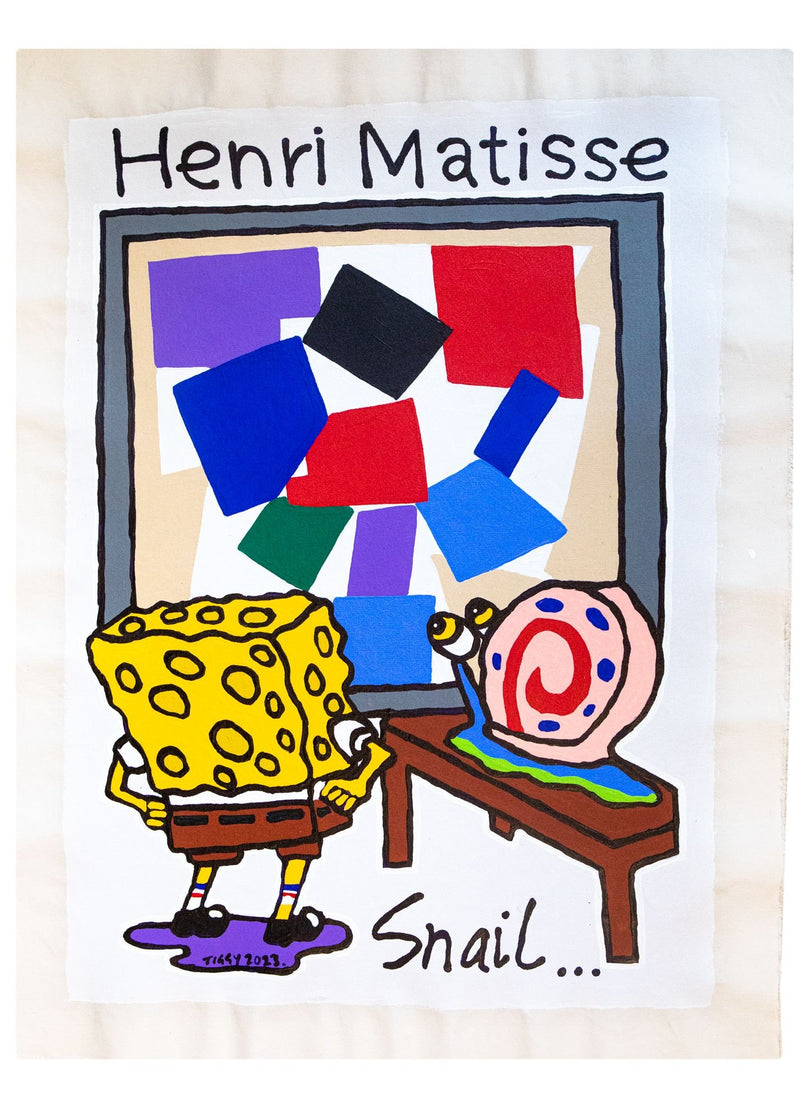 Henri Matisse Snail by Tiggy Ticehurst