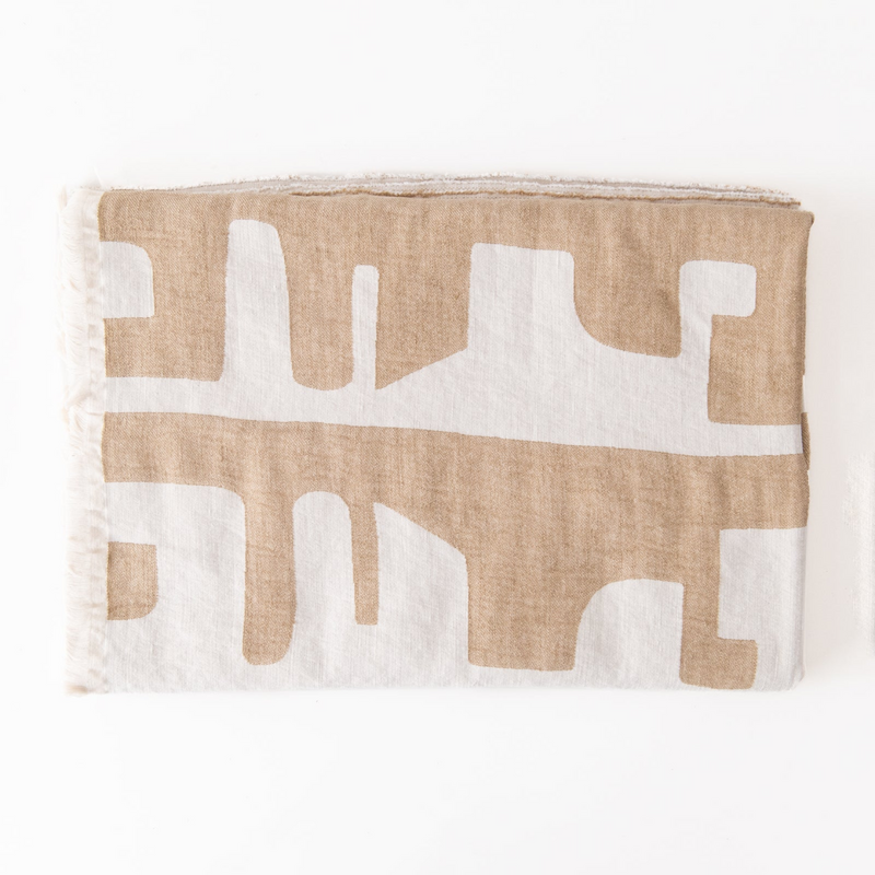 Waters Throw in Brown, from Uniq'uity