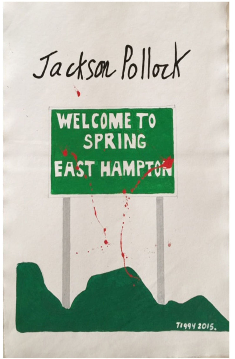 Jackson Pollock 1 by Tiggy Ticehurst
