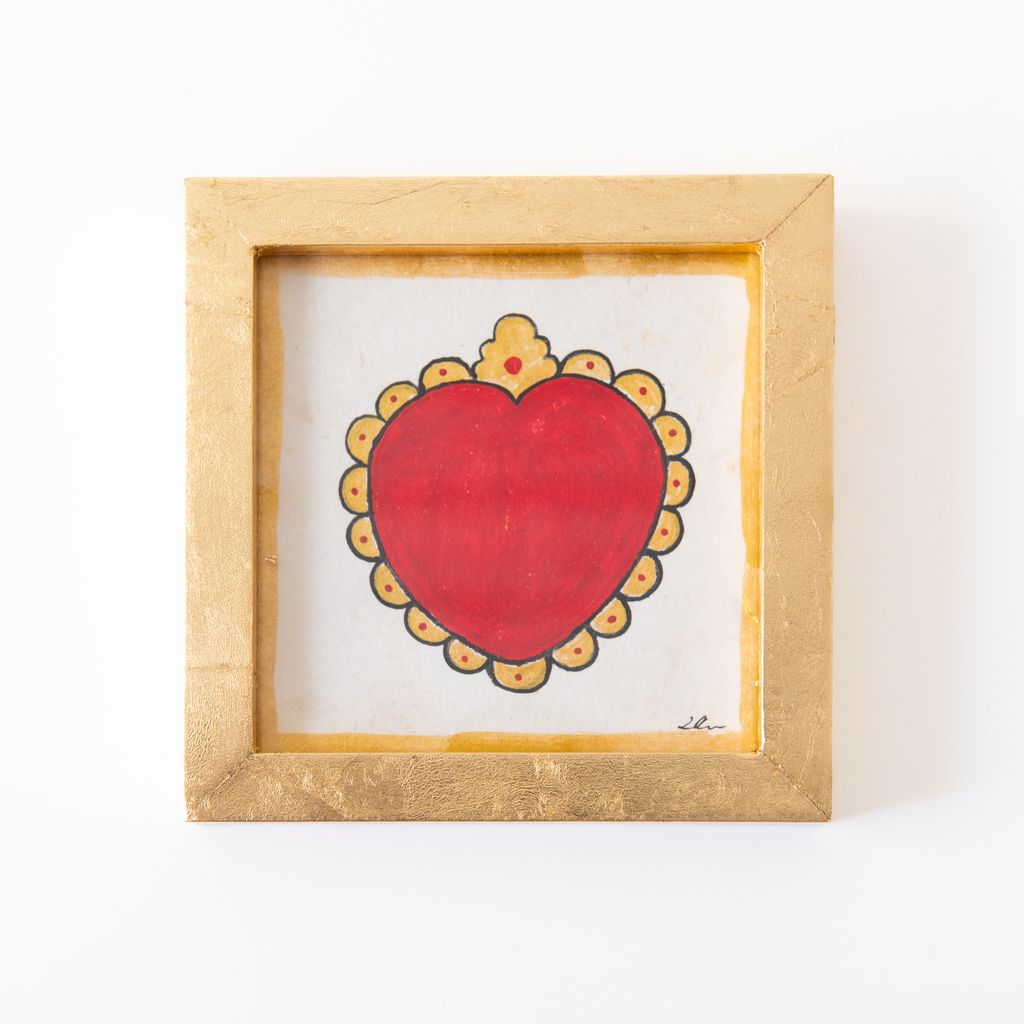Exvoto Heart Painting, from Riversong